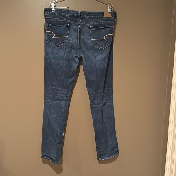 American Eagle Jeans Stretch Straight Size 12 - Picture 6 of 6